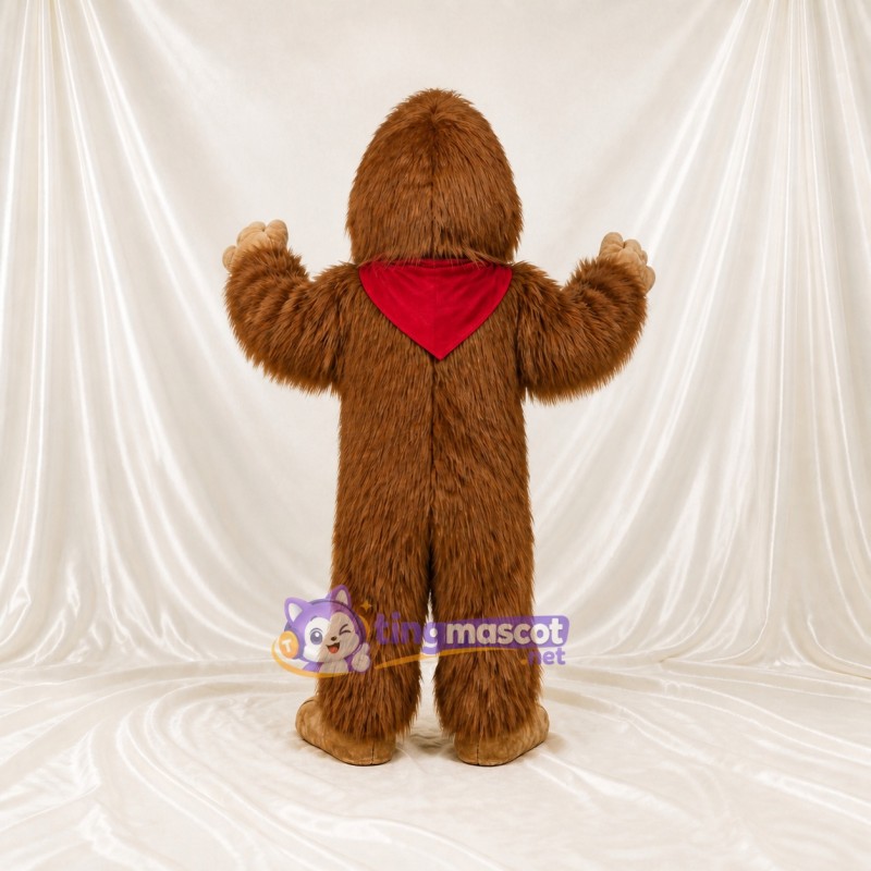 Sculpted Fantasy Furry Monster Mascot Costume Full Body for Adults School Events