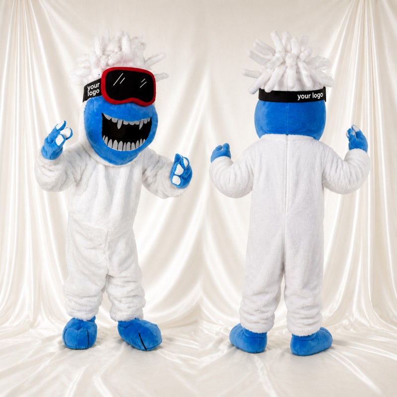 Science Monster Mascot Costume Full Body for Adults Promotions