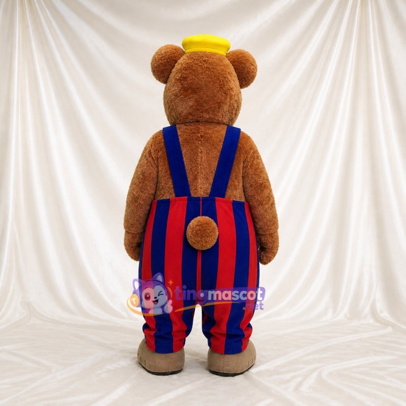 Role Specific Bear Worker Mascot Costume Full Body for Adults Promotions