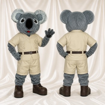 Safari Koala Mascot Costume Full Body for Adults Promotions