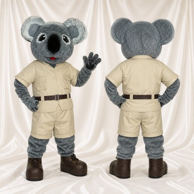 Safari Koala Mascot Costume Full Body for Adults Promotions