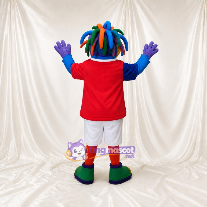 Colorful Bird Mascot Costume Full Body for Adults School Events