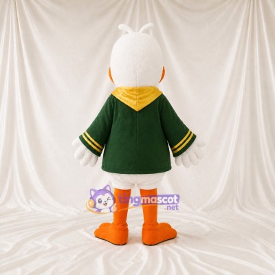 Duck Athlete Mascot Costume Full Body for Adults Sports Events