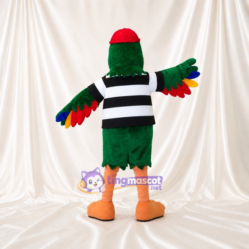 Parrot Athlete Mascot Costume Full Body for Adults Sports Events