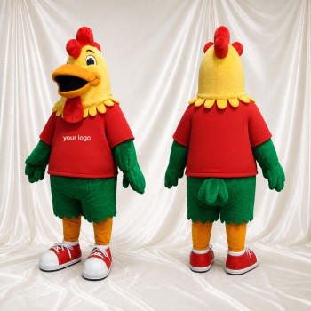 Chicken Athlete Mascot Costume Full Body for Adults Sports Events