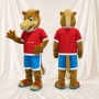 Chameau athlète Costume de mascotte intégral pour adultes Événements sportifs