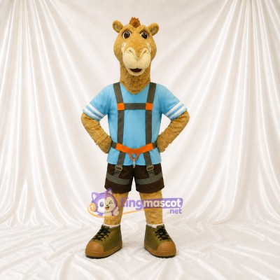 Chameau ouvrier Costume de mascotte intégral pour adultes Promotions