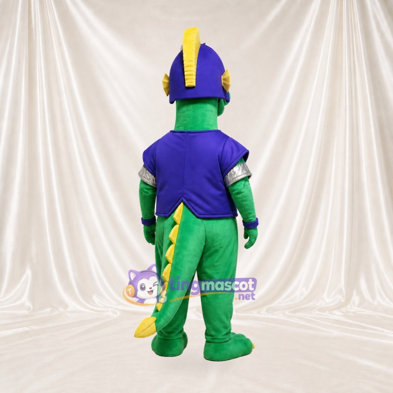 Dragon Knight Mascot Costume Full Body for Adults School Events