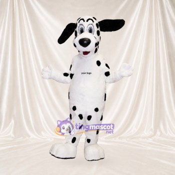 Chien Dalmatien Costume de mascotte intégral pour adultes Événements scolaires