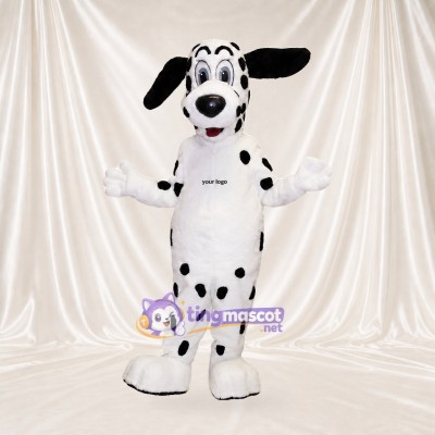 Dalmatian Dog Mascot Costume Full Body for Adults School Events