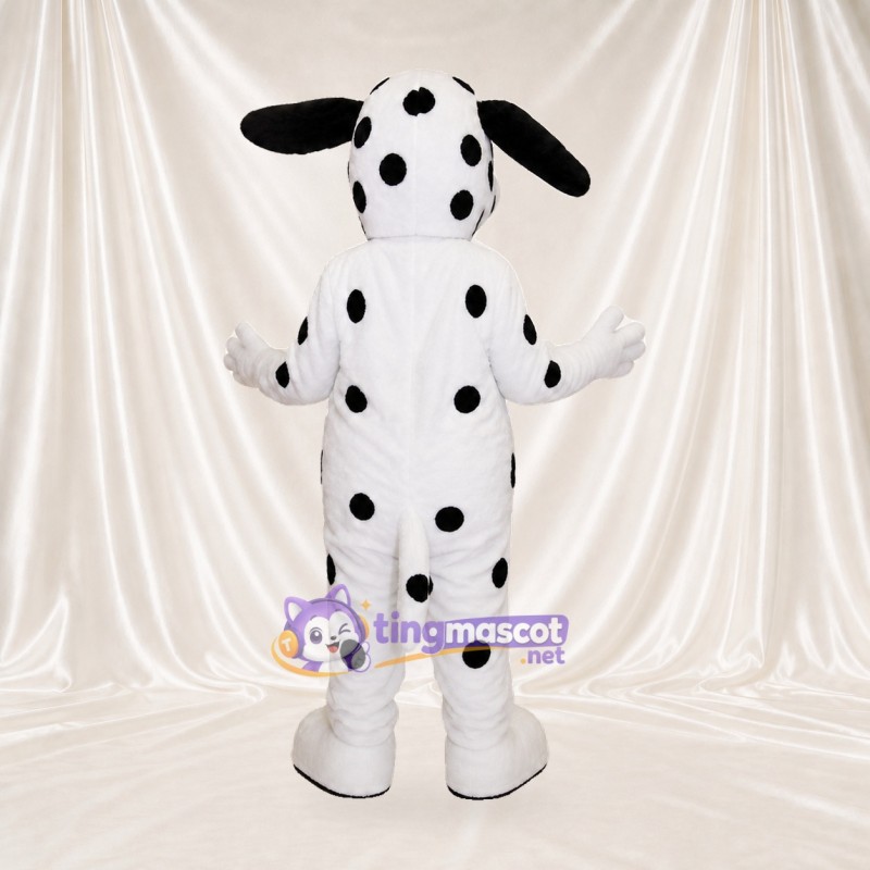 Dalmatian Dog Mascot Costume Full Body for Adults School Events