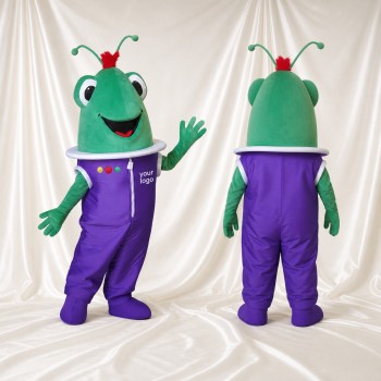 Skulptiertes Fantasie Alien Maskottchenkostüm Ganzkörper für Erwachsene Schulveranstaltungen