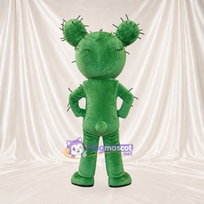 Cactus Girl Mascot Costume Full Body for Adults School Events
