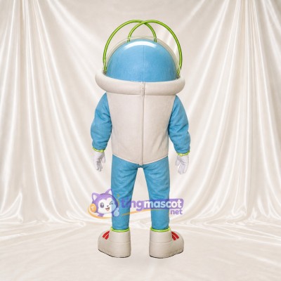 Astronaute bleu clair Costume de mascotte intégral pour adultes Promotions