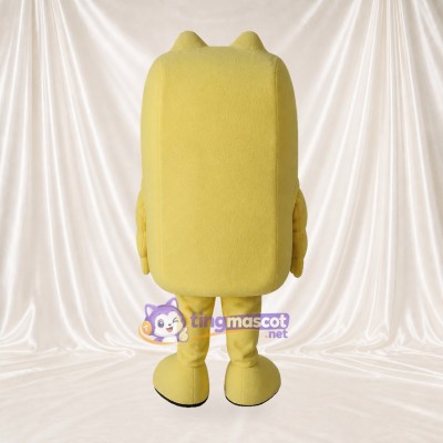 Rectangle Character Mascot Costume Full Body for Adults Promotions