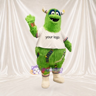 Monster Athlete Mascot Costume Full Body for Adults Sports Events
