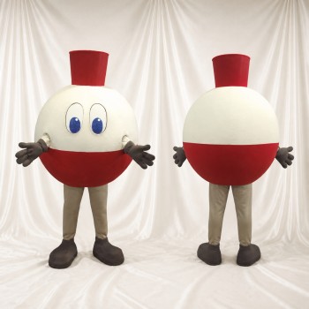 Personnage capsule blanche Costume de mascotte intégral pour adultes Promotions