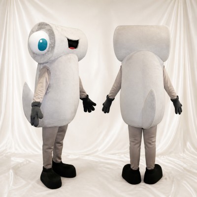 Tooth Mascot Costume Full Body for Adults Promotions
