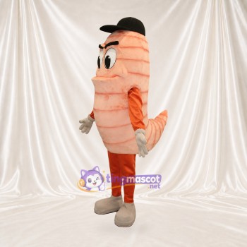 Crevette Costume de mascotte intégral pour adultes Événements gastronomiques