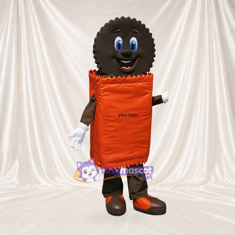 Cookie Bar Mascot Costume Full Body for Adults Food Events