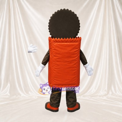 Cookie Bar Mascot Costume Full Body for Adults Food Events