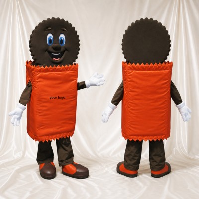 Cookie Bar Mascot Costume Full Body for Adults Food Events
