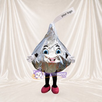 Goutte de Chocolat Costume de mascotte intégral pour adultes Événements gastronomiques