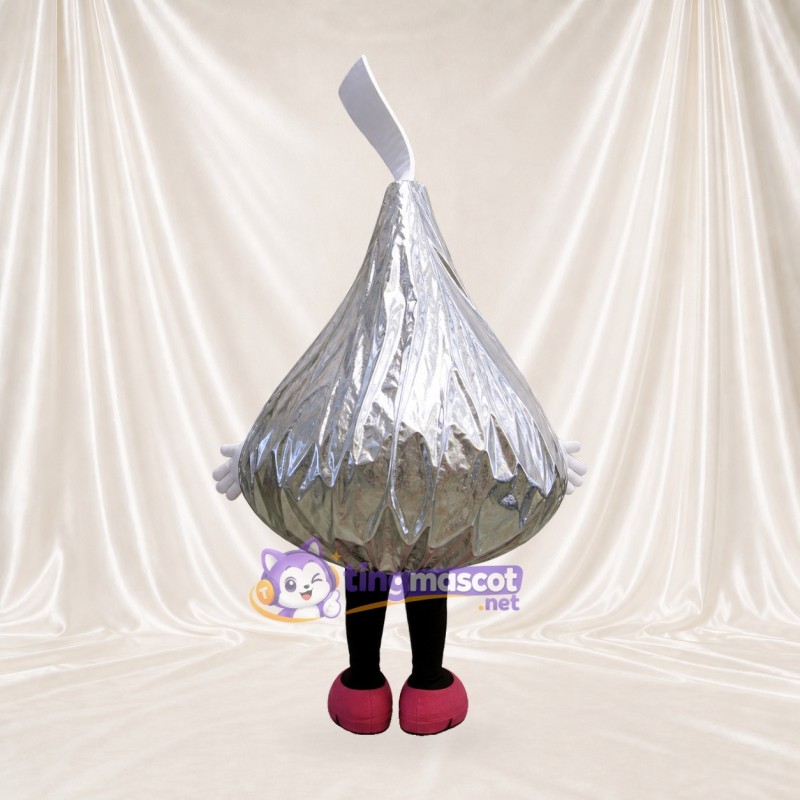 Chocolate Drop Mascot Costume Full Body for Adults Food Events