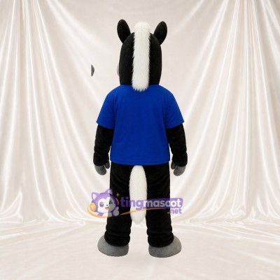 Horse Athlete Mascot Costume Full Body for Adults Sports Events