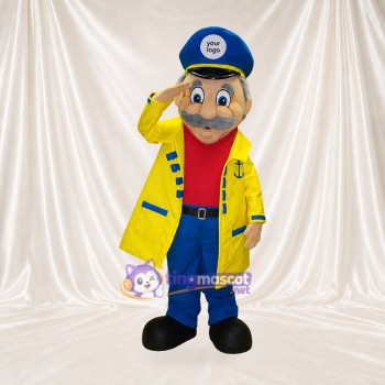 Capitaine de Navire Costume de mascotte intégral pour adultes Promotions