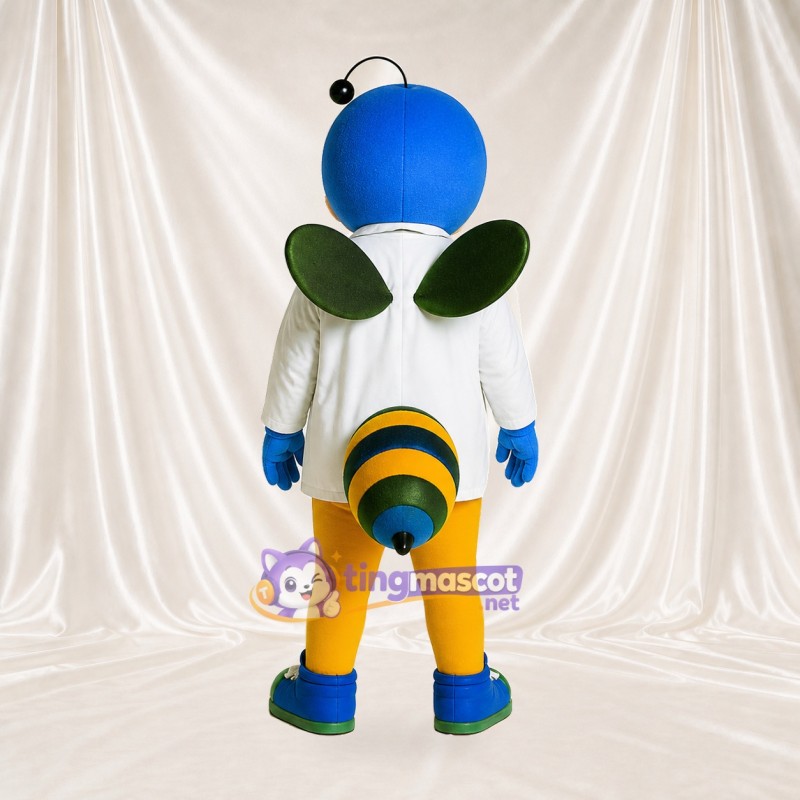 Bee Scientist Mascot Costume Full Body for Adults Promotions