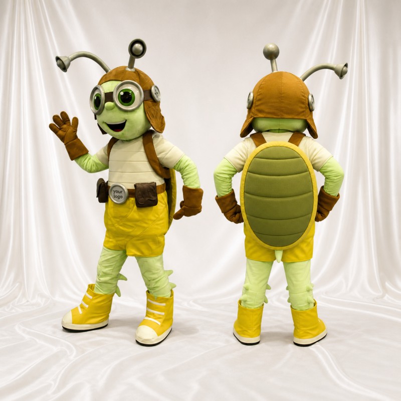 Insect Explorer Mascot Costume Full Body for Adults Promotions