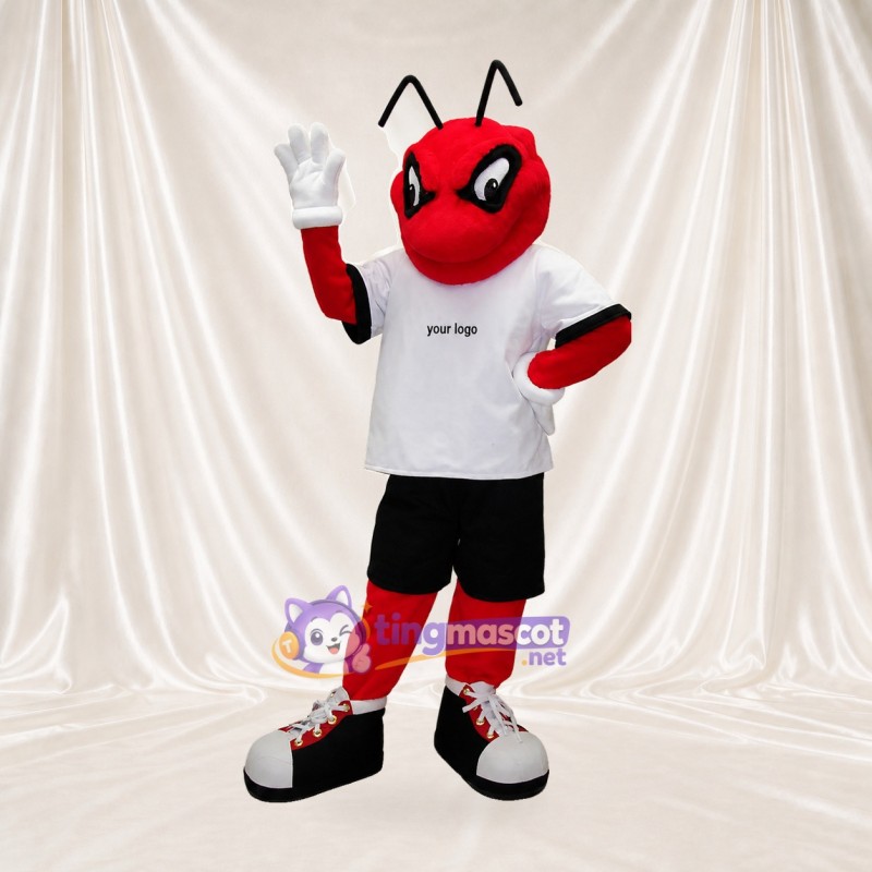 Ant Athlete Mascot Costume Full Body for Adults Sports Events