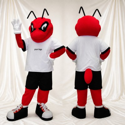 Ant Athlete Mascot Costume Full Body for Adults Sports Events