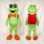Frog Student Mascot Costume Full Body for Adults School Events