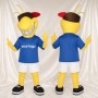 Abeille Athlète Costume de mascotte intégral pour adultes Événements sportifs