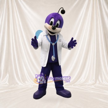Bee Doctor Mascot Costume Full Body for Adults Promotions