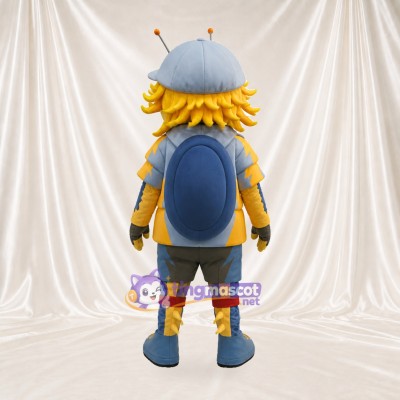 Bee Worker Mascot Costume Full Body for Adults Promotions