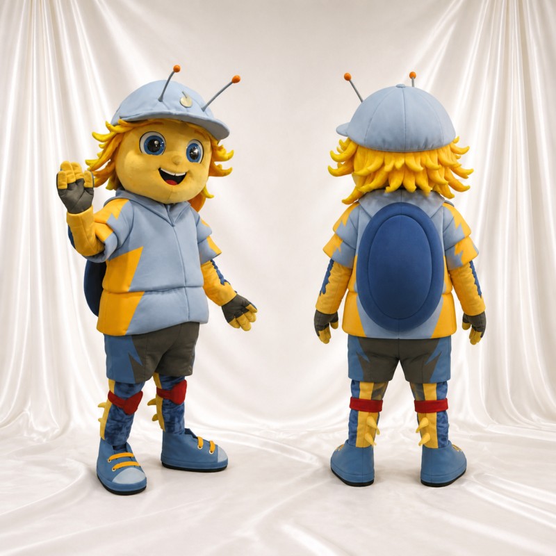 Bee Worker Mascot Costume Full Body for Adults Promotions