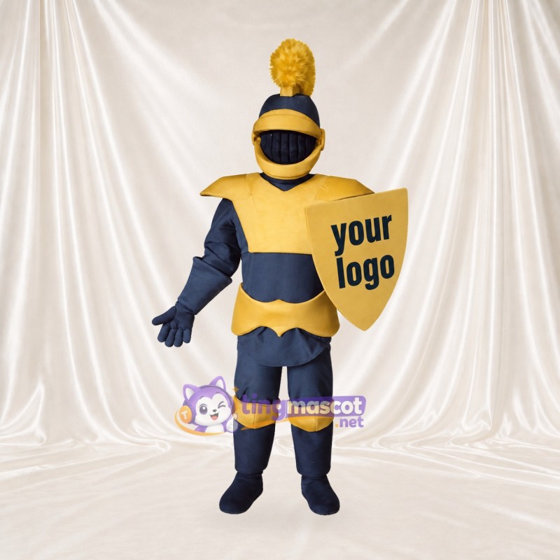 Navy Role Specific Knight Mascot Costume Full Body for Adults Promotions