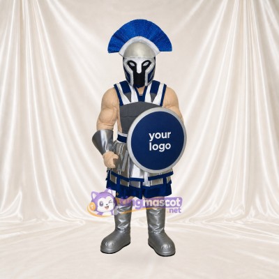 Navy Warrior Mascot Costume Full Body for Adults Promotions