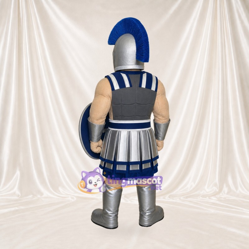 Navy Warrior Mascot Costume Full Body for Adults Promotions