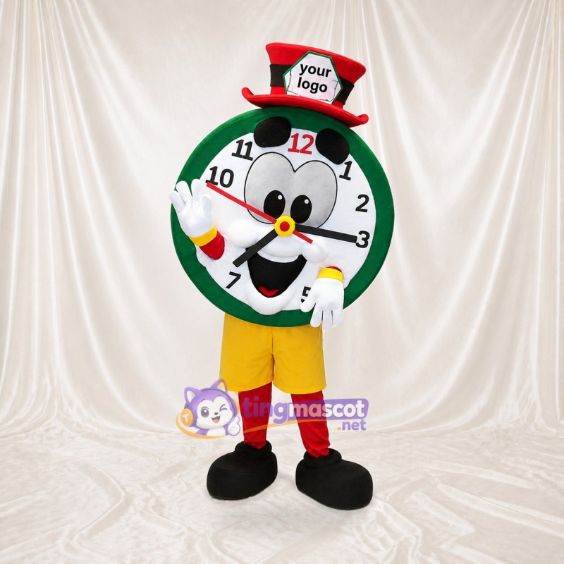 Horloge Costume de mascotte intégral pour adultes Promotions