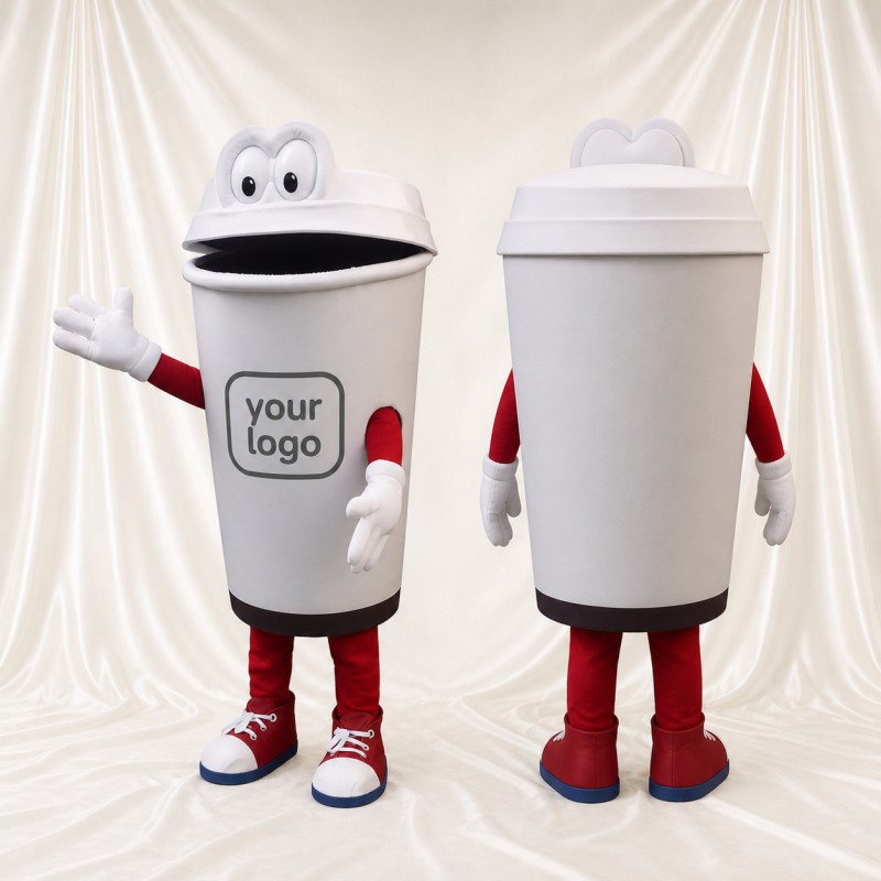 Trash Can Mascot Costume Full Body for Adults Promotions