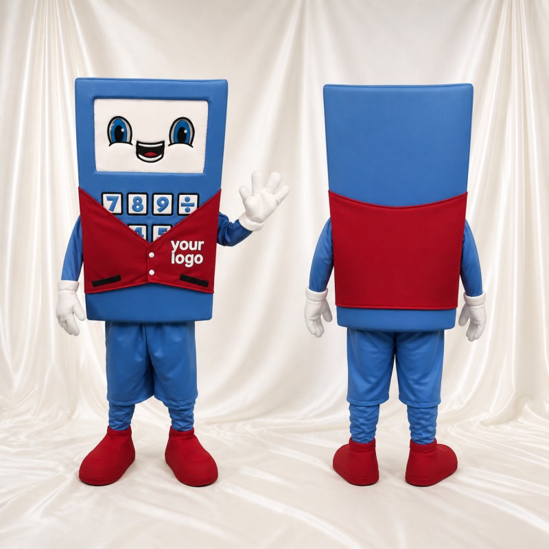 Payment Terminal Mascot Costume Full Body for Adults Promotions
