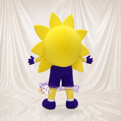 Sun Character Mascot Costume Full Body for Adults Schools