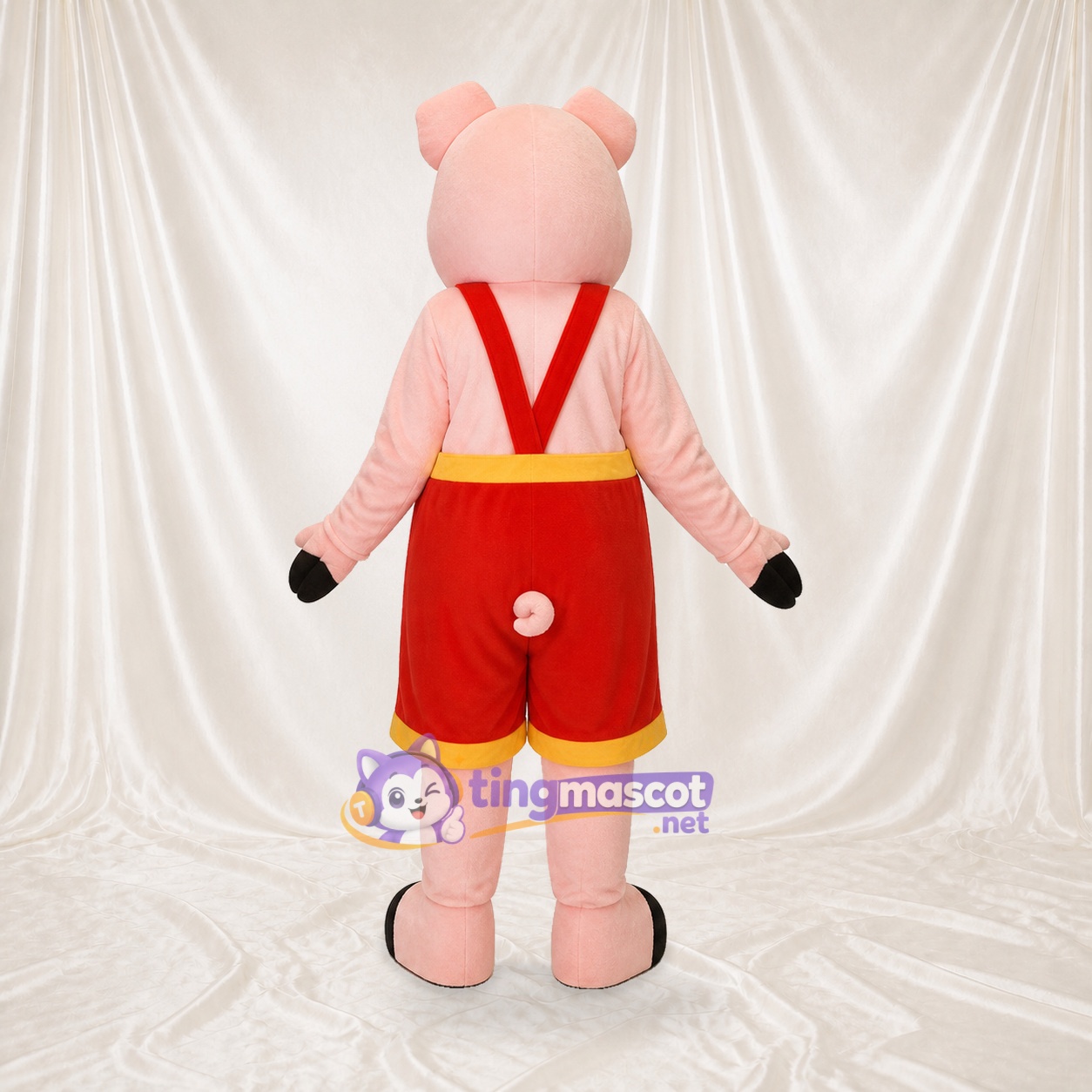 Cochon Ouvrier Costume de mascotte intégral pour adultes Promotions Cochon Ouvrier Costume de mascotte intégral pour adultes Promotions