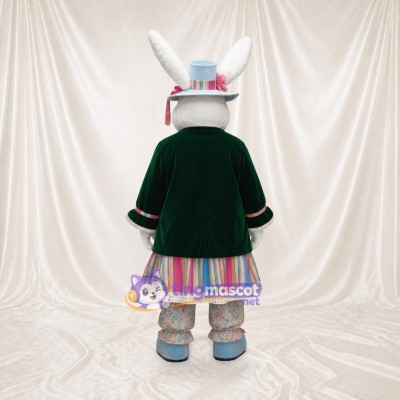Lapin artiste Costume de mascotte intégral pour adultes Promotions