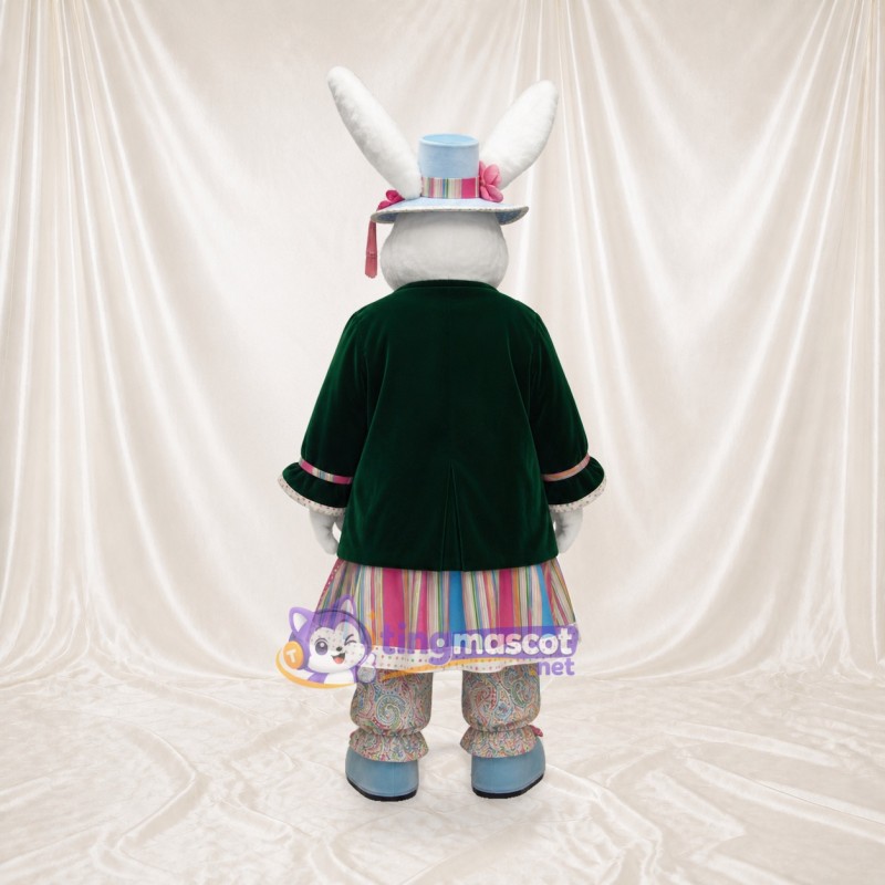 Lapin artiste Costume de mascotte intégral pour adultes Promotions
