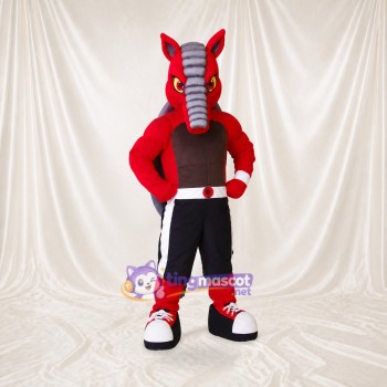 Armadillo Athlete Mascot Costume Full Body for Adults Sports Events